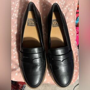 DV Dolce Vita Black Loafers